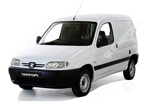 EVA коврики на Peugeot Partner I 1996 - 2012