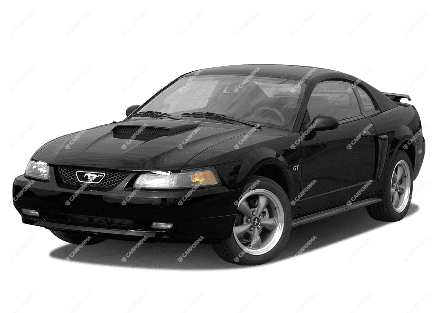 Ворсовые коврики на Ford Mustang IV 1993 - 2004