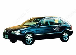 Коврики на Toyota Corsa (L50) 1994 - 1999 на заказ с доставкой в Электроугли, Московская обл.