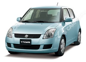 Ворсовые коврики на Suzuki Swift III 2004 - 2010