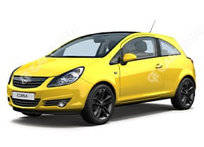 Ворсовые коврики на Opel Corsa D 2006 - 2014
