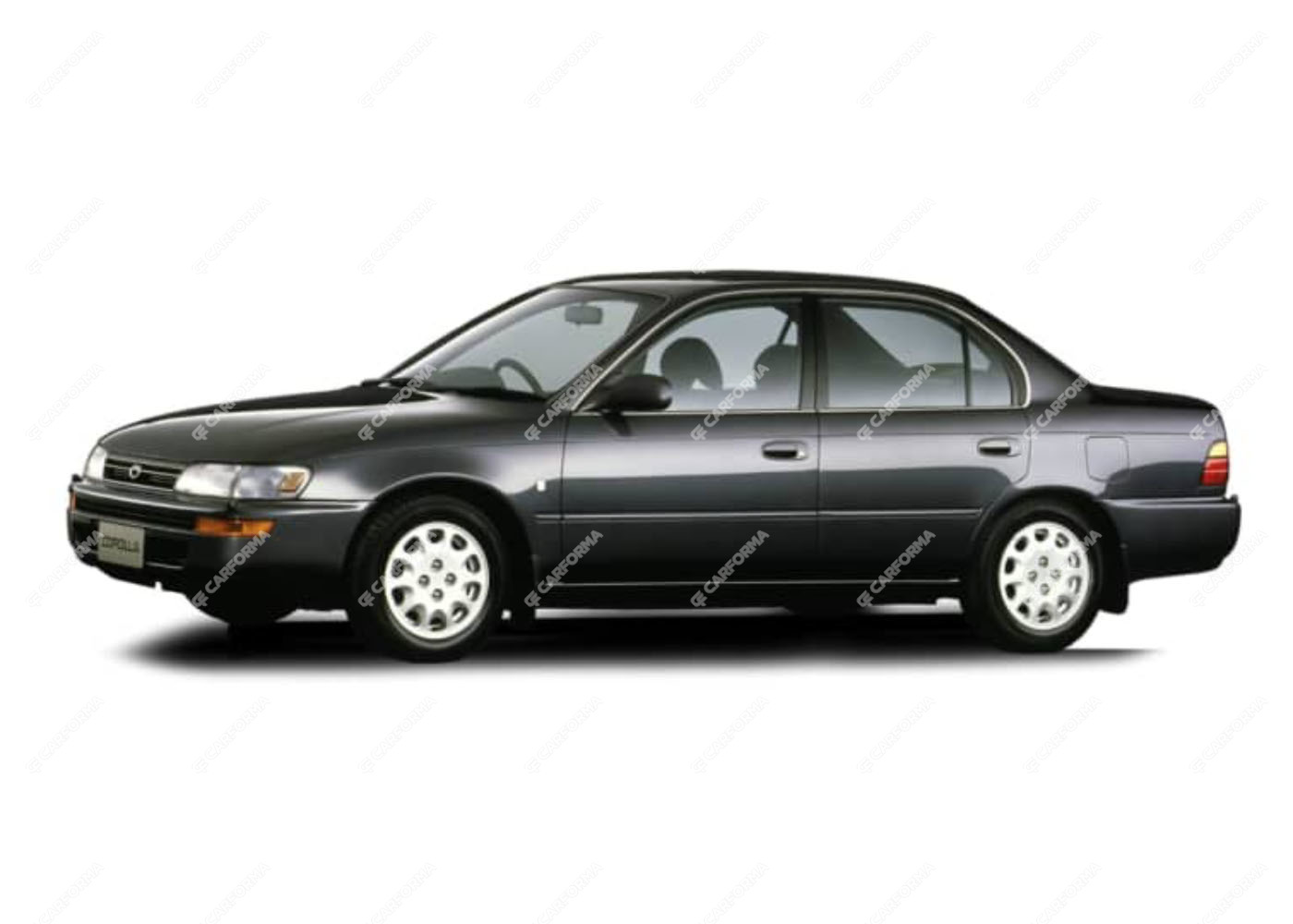Ворсовые коврики на Toyota Corolla (E10) 1991 - 2002