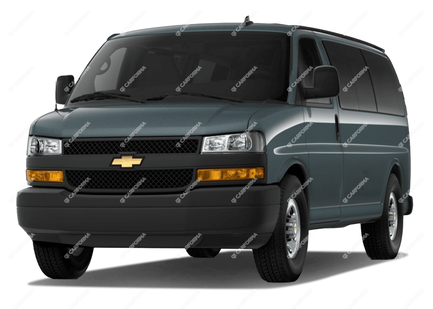 Ворсовые коврики на Chevrolet Express 2002 - 2019