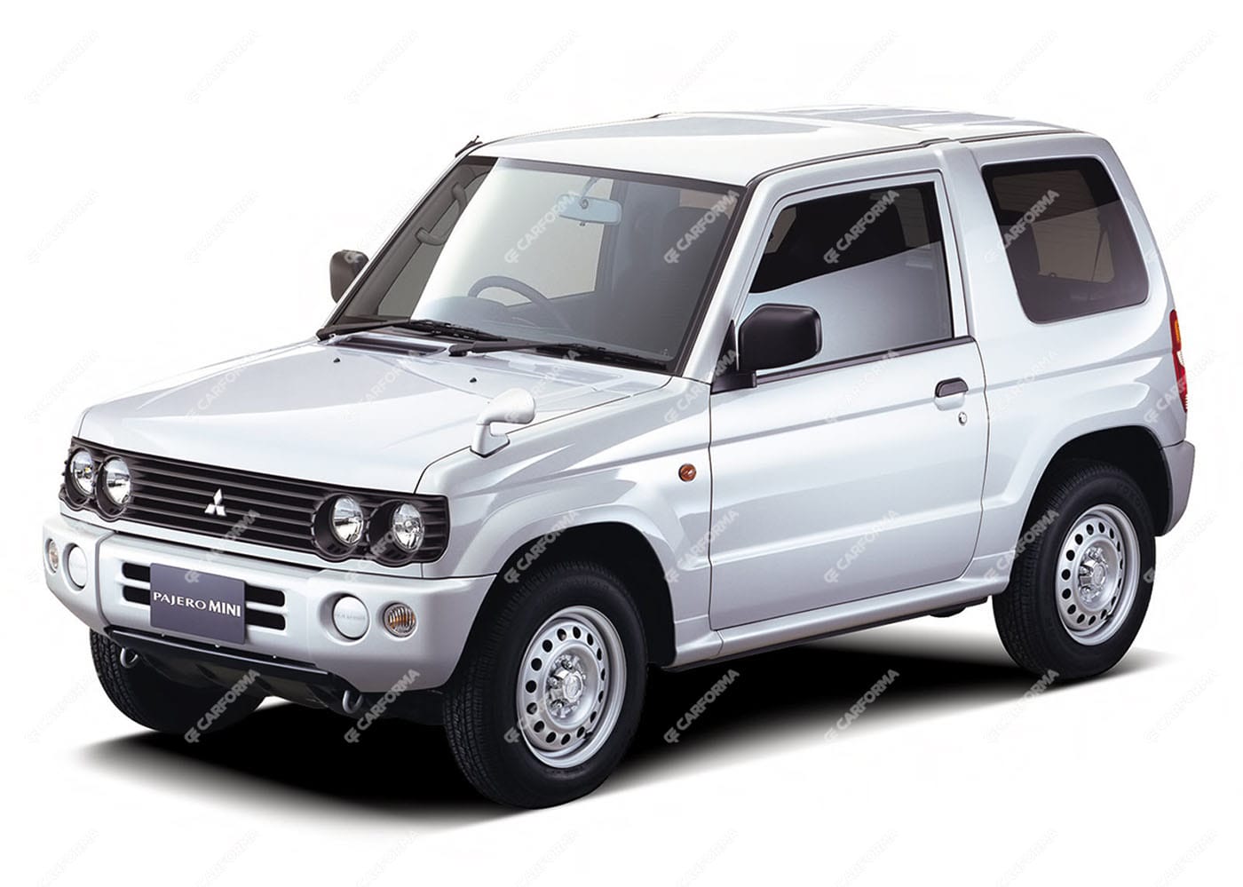 Ворсовые коврики на Mitsubishi Pajero Mini II 1998 - 2012