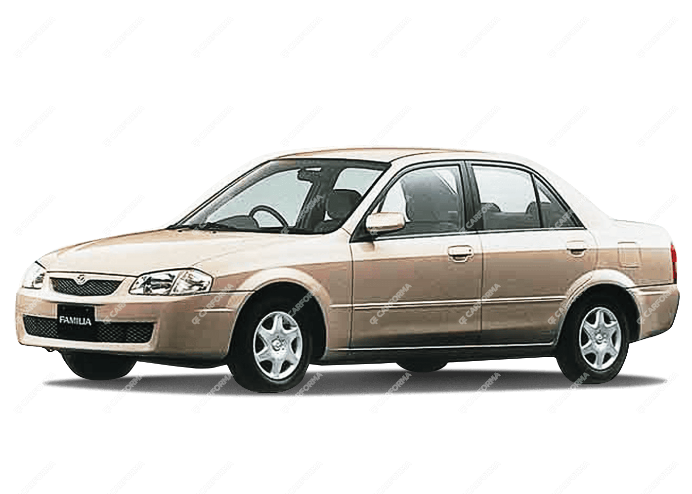 Ворсовые коврики на Mazda Familia (BJ) 1998 - 2003