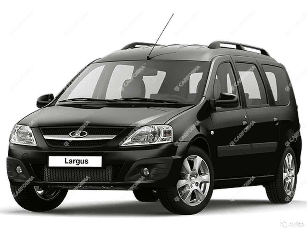 Ворсовые коврики на Lada (ВАЗ) Largus 2012 - 2024