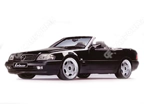 Ворсовые коврики на Mercedes SL (R129) 1989 - 2002