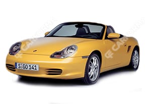 Ворсовые коврики на Porsche Boxster (986) 1996 - 2004