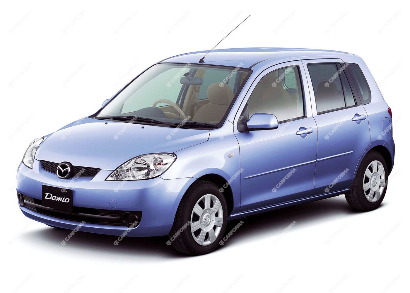 Ворсовые коврики на Mazda Demio II (DY) 2002 - 2007