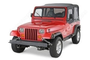 Коврики на Jeep Wrangler (YJ) 1986 - 1996