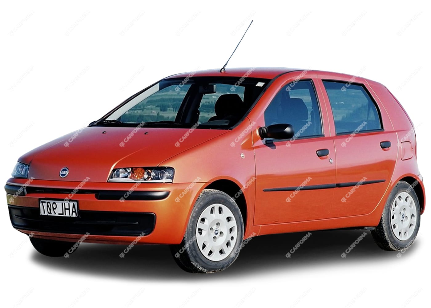 Ворсовые коврики на Fiat Punto II 1999 - 2008