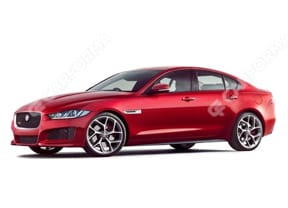 Ворсовые коврики на Jaguar XE 2014 - 2021