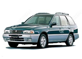 Ворсовые коврики на Nissan Wingroad (Y10) 1996 - 1999