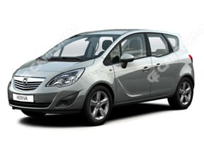 Ворсовые коврики на Opel Meriva B 2010 - 2024