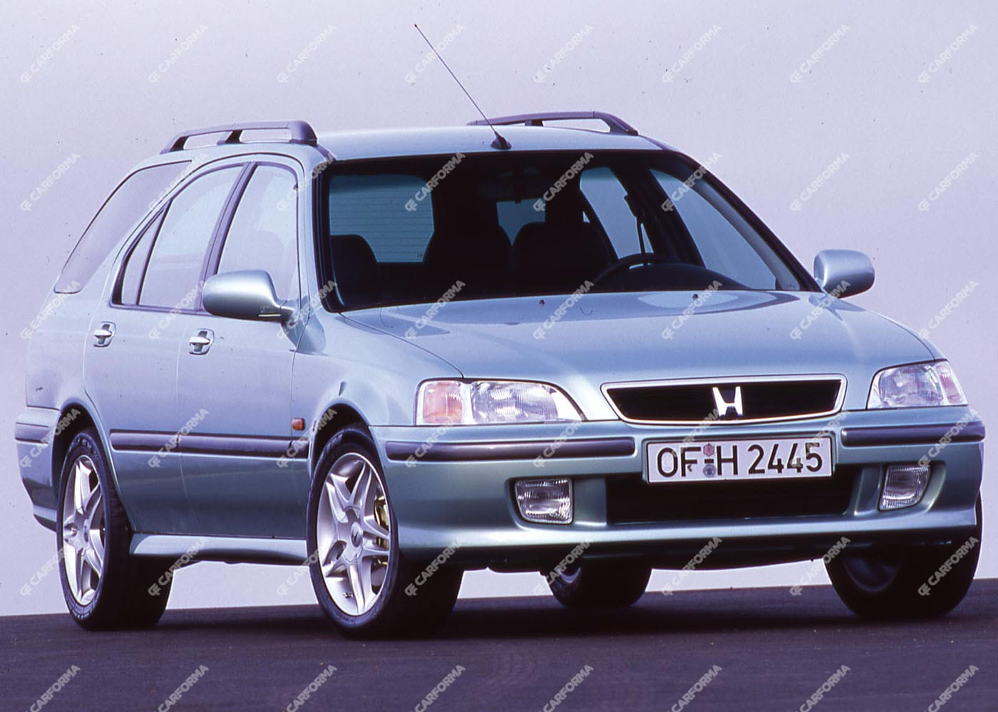 Ворсовые коврики на Honda Civic VI 5d 1995 - 2000