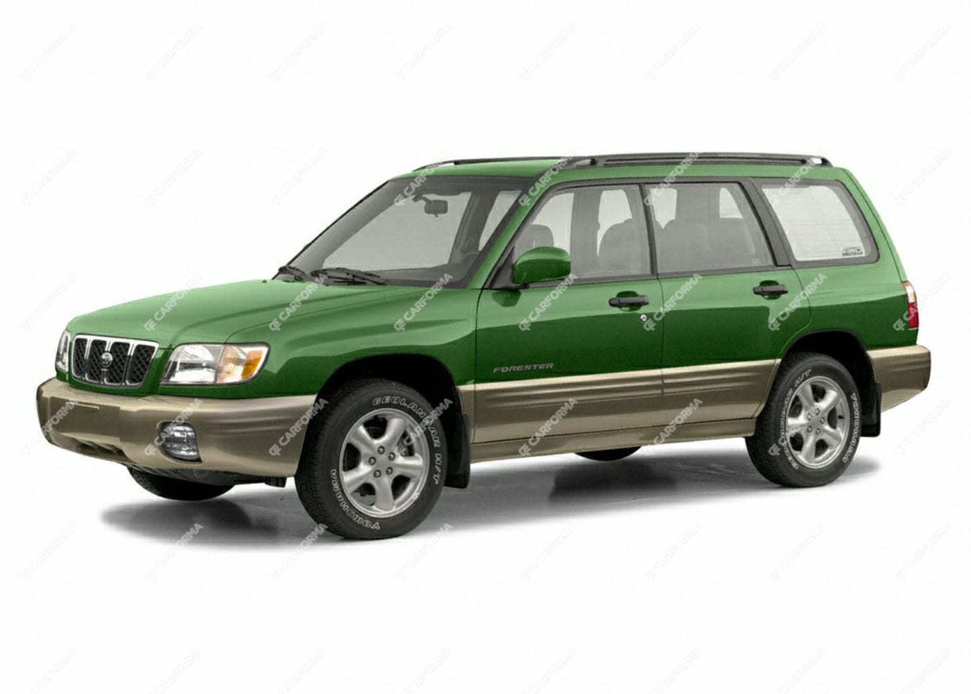Ворсовые коврики на Subaru Forester I 1997 - 2002