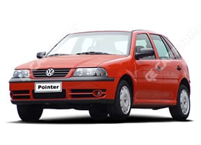 Ворсовые коврики на Volkswagen Pointer 2003 - 2009