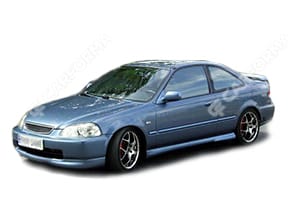 Коврики на Honda Civic VI 2d 1995 - 2000