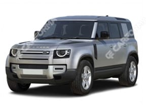 Ворсовые коврики на Land Rover Defender II 110 2019 - 2024