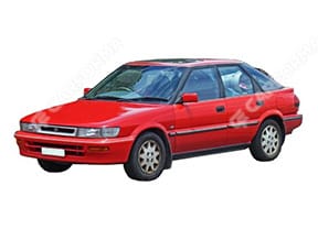 EVA коврики на Toyota Corolla (E9) 1987 - 1993