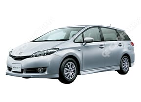 Коврики на Toyota Wish II 2009 - 2017