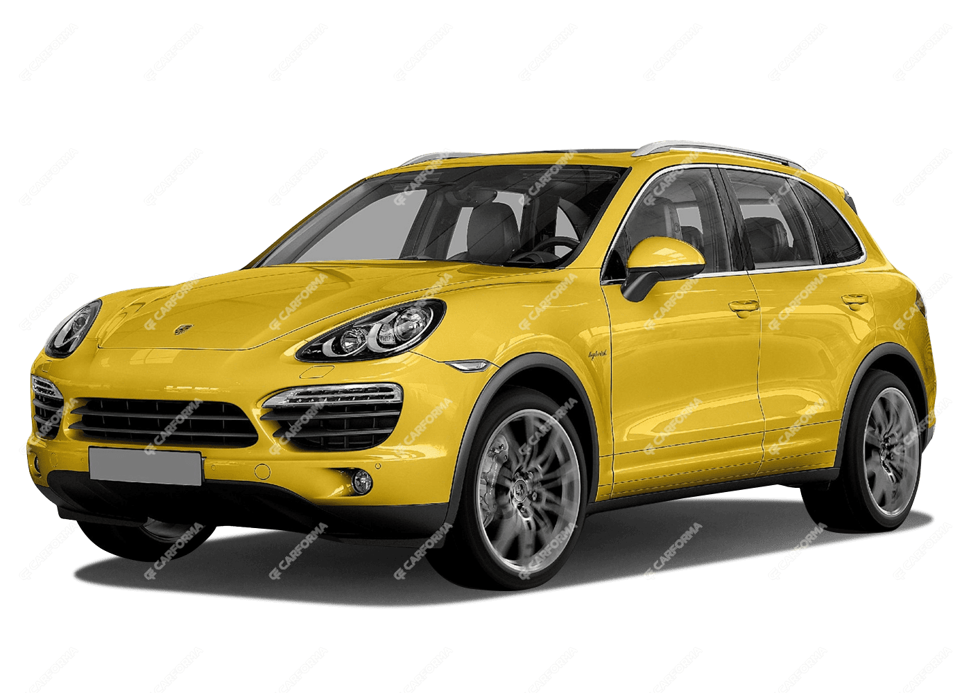 Ворсовые коврики на Porsche Cayenne II 2010 - 2018