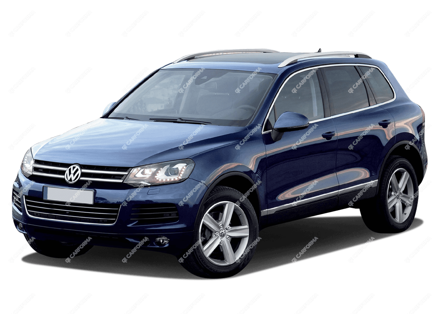 Ворсовые коврики на Volkswagen Touareg II 2010 - 2018