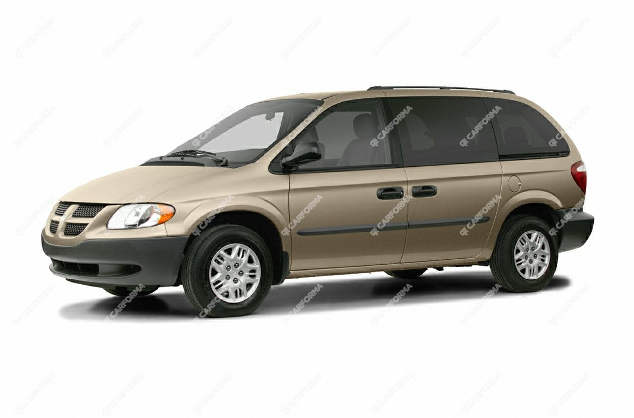 Ворсовые коврики на Dodge Caravan (RG) 2000 - 2007