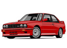 Ворсовые коврики на BMW 3 (E30) 1982 - 1994 в Москве