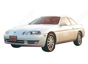Ворсовые коврики на Toyota Soarer (Z30) 1991 - 2001