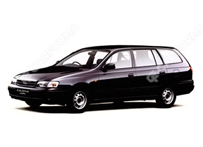 Автоковрики на Toyota Caldina (T19) 1992 - 1997 | Carforma