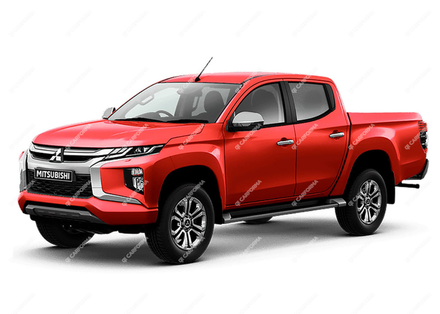 Ворсовые коврики на Mitsubishi L200 III 2015 - 2024