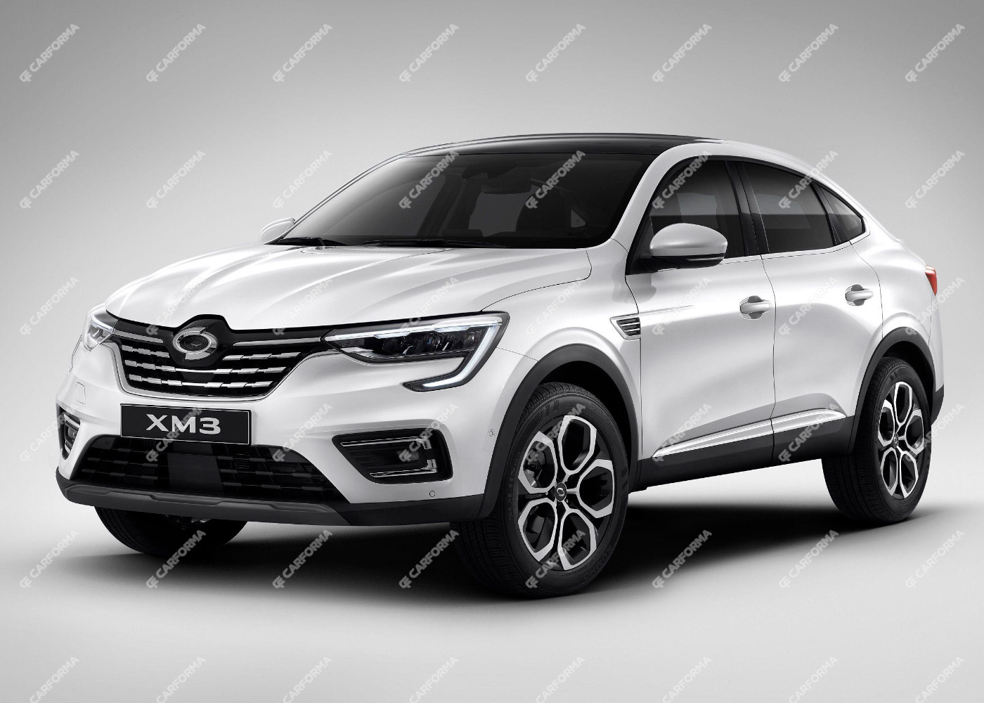Ворсовые коврики на Renault Samsung XM3 2019 - 2025