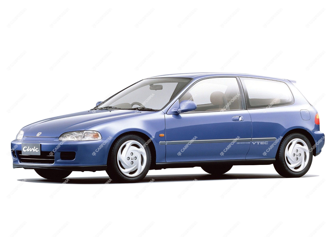Ворсовые коврики на Honda Civic V 3d 1991 - 1996