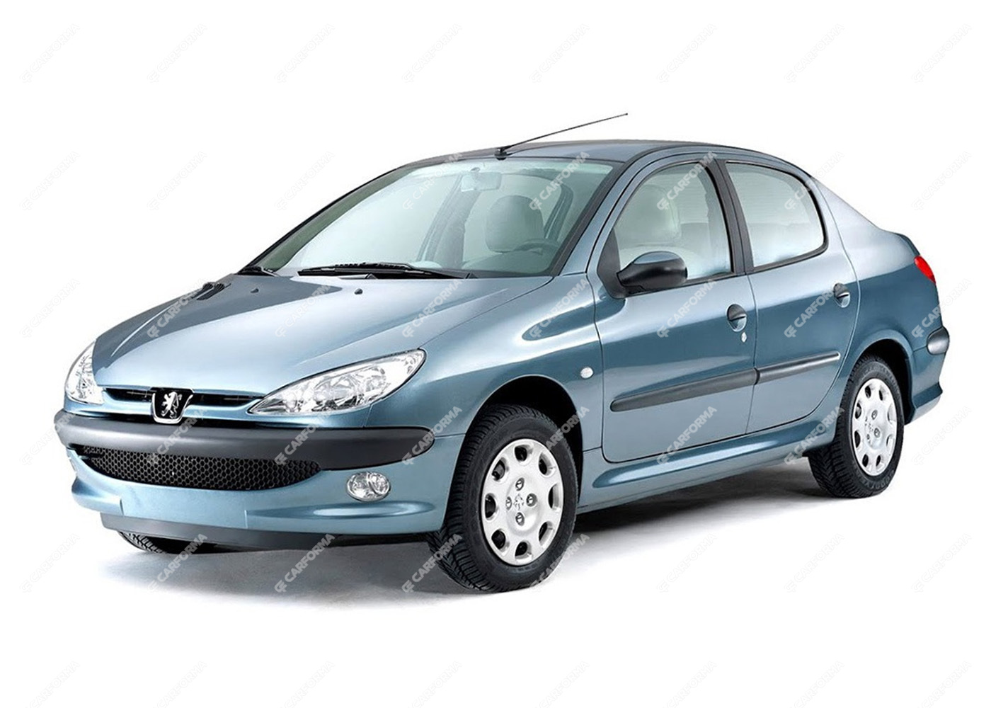 Ворсовые коврики на Peugeot 206 1998 - 2012