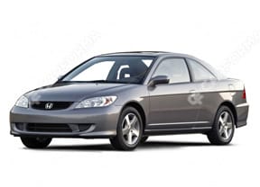 Автоковрики на Honda Civic VII 2d 2001 - 2006 | Carforma