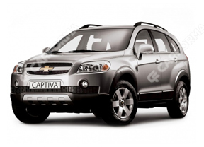 Автоковрики на Chevrolet Captiva 2006 - 2016 в Челябинске