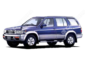 Автоковрики на Nissan Terrano II (R50) и Regulus 1995 - 2002 | Carforma