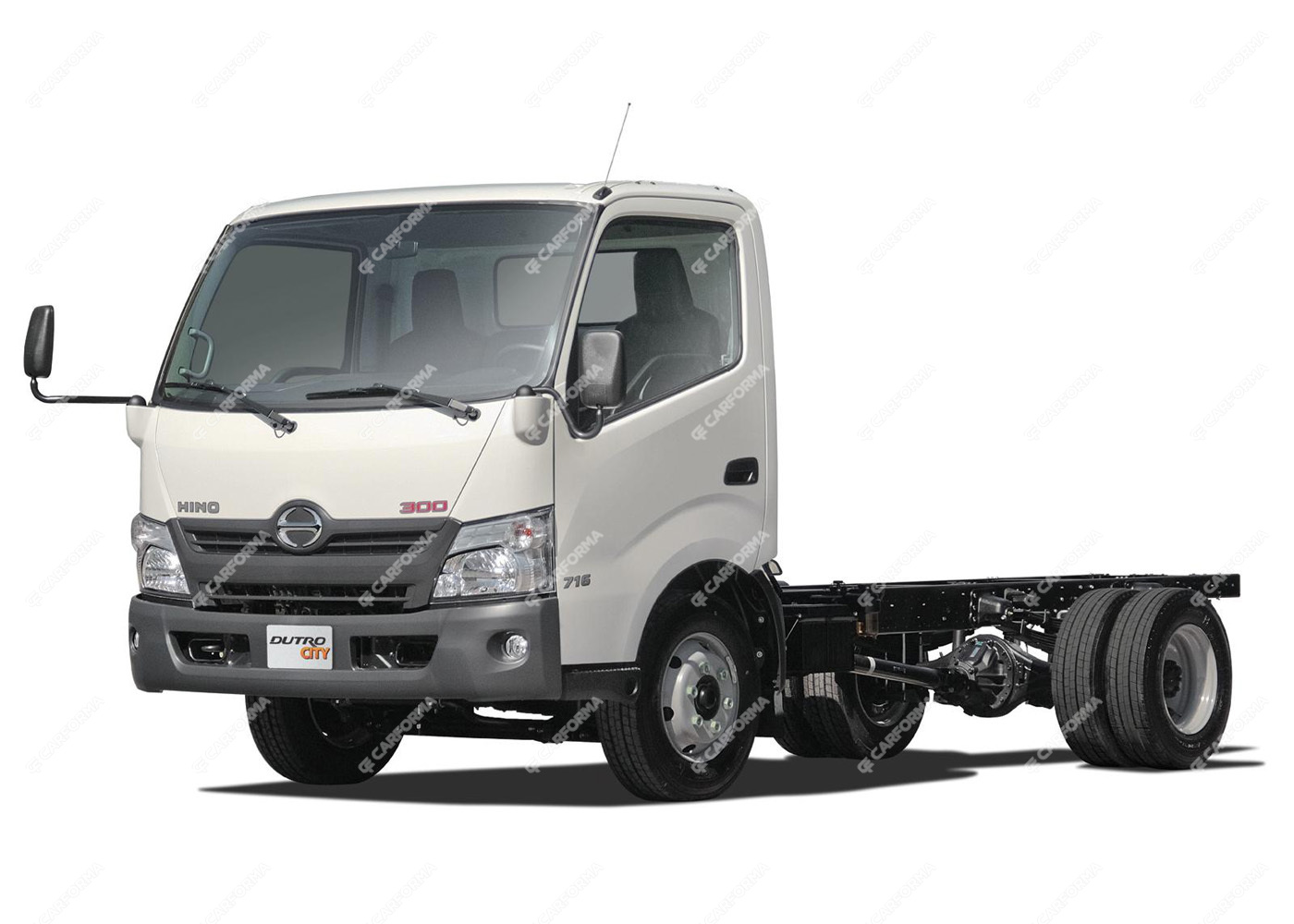 Коврики на Hino 300 I широкая кабина 1999 - 2011 на заказ с доставкой в Сухиничи, Калужская обл.