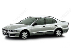 Автоковрики на Mitsubishi Galant VIII 1996 - 2005 | Carforma