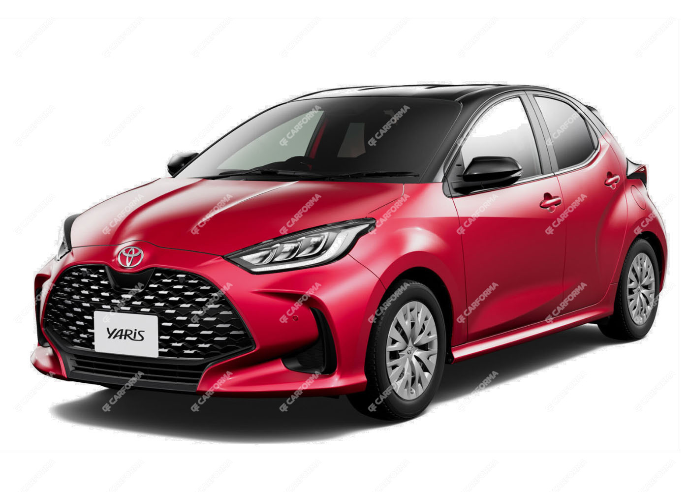 Ворсовые коврики на Toyota Yaris IV 2019 - 2024