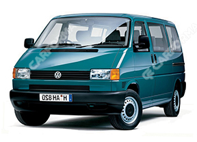 Автоковрики на Volkswagen Multivan (T4) 1990 - 2003 | Carforma