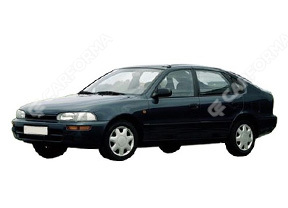 Автоковрики на Toyota Corolla (E10) 1991 - 2002 | Carforma