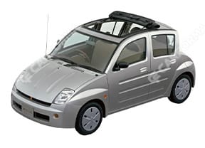 Ворсовые коврики на Toyota WiLL Vi 1999 - 2001