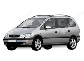 Автоковрики на Opel Zafira A 1999 - 2006 | Carforma