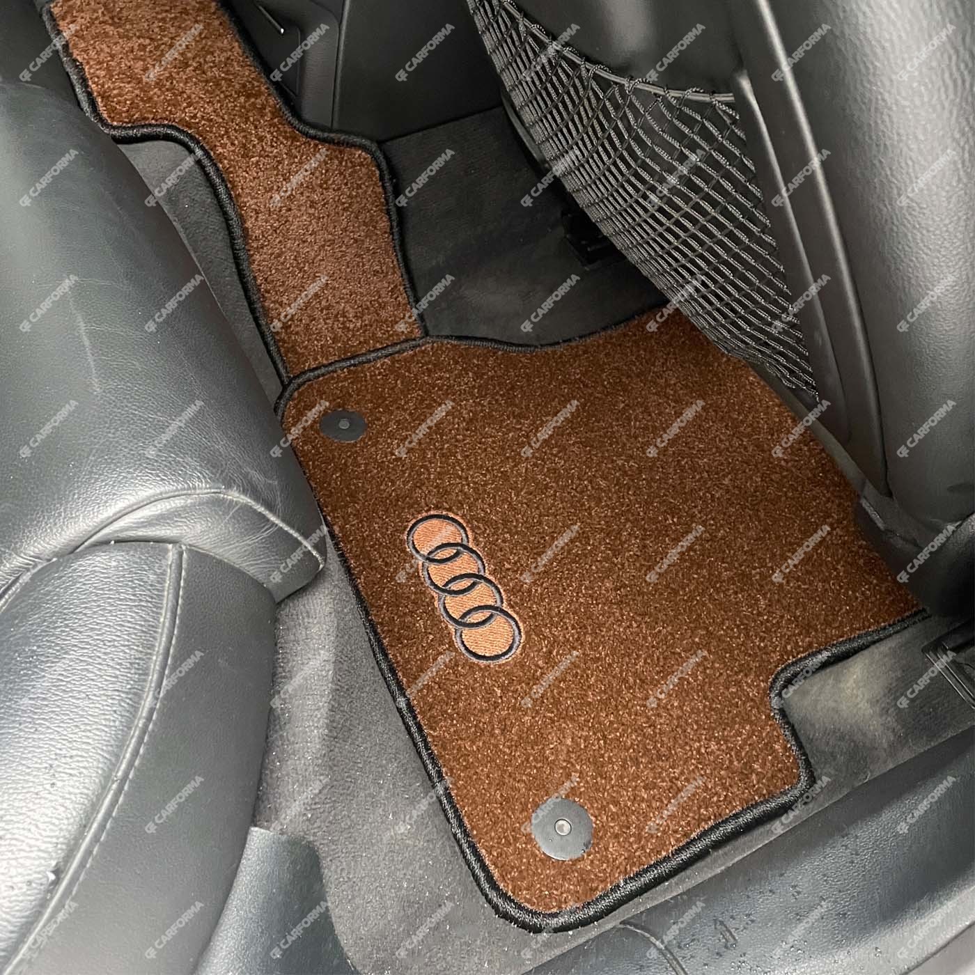 Ворсовые коврики на Audi A6 Allroad quattro (C7) 2012 - 2019 в Москве