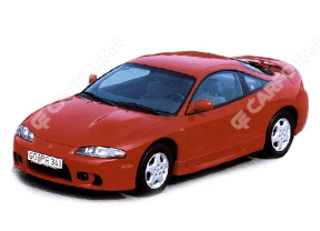 Автоковрики на Mitsubishi Eclipse II 1995 - 1999 | Carforma