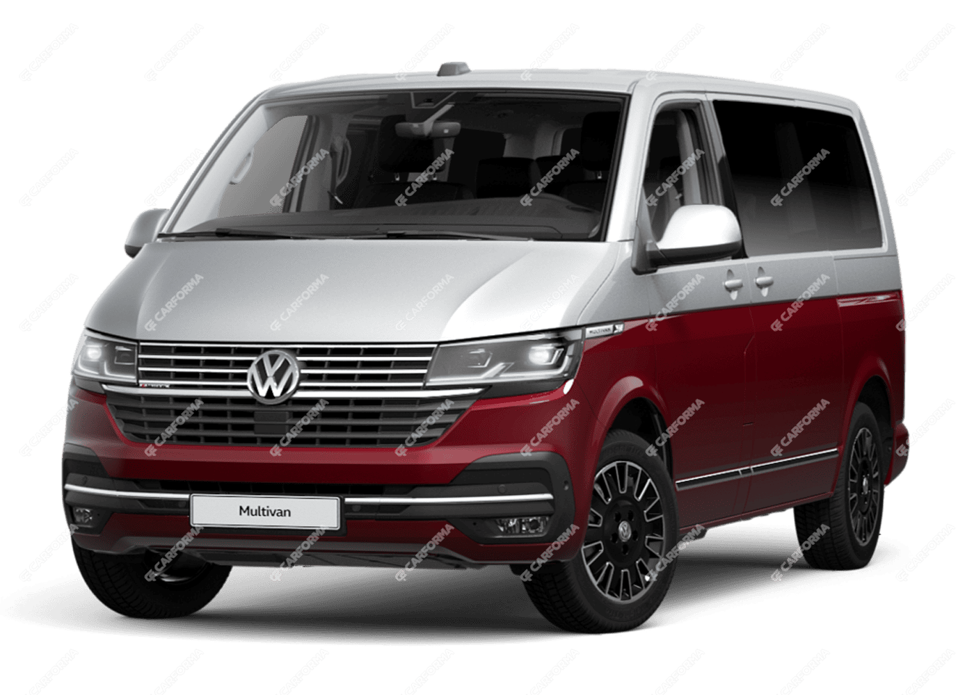 Ворсовые коврики на Volkswagen Multivan (T6.1) 2019 - 2022