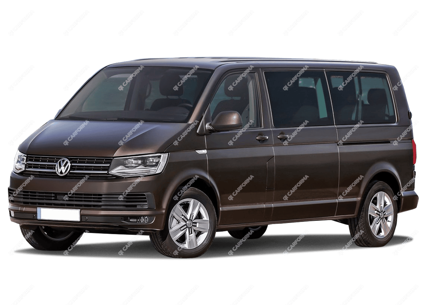 Ворсовые коврики на Volkswagen Caravelle (T6) 2015 - 2019