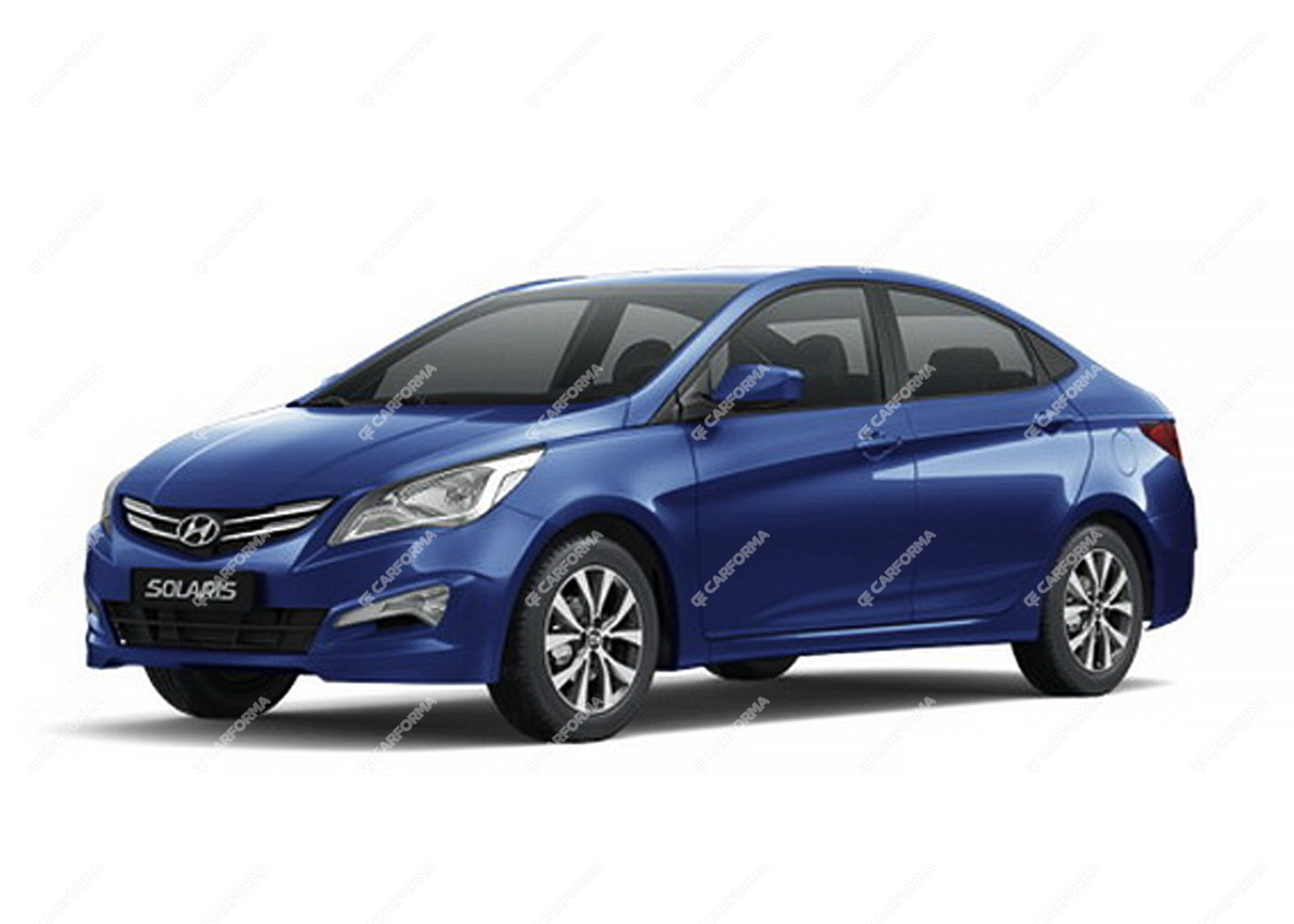 EVA коврики на Hyundai Solaris I 2010 - 2017